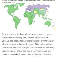 Geographical Extent of Colonialization