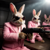 Pink Bunnies Secret Service 